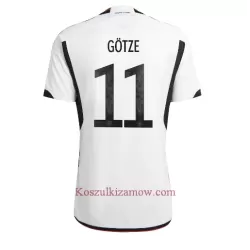 Koszulka Niemcy Mario Gotze 11 MŚ 2022 Domowa Koszulka Niemcy Mario Gotze 11 MŚ 2022 Domowa