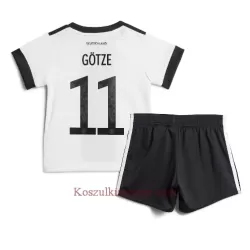 Koszulka Niemcy Mario Gotze 11 MŚ 2022 Domowa Dziecięca Koszulka Niemcy Mario Gotze 11 MŚ 2022 Domowa Dziecięca