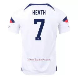 Koszulka USA HEATH 7 MŚ 2022 Domowa Koszulka USA HEATH 7 MŚ 2022 Domowa