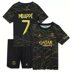Koszulka Paris Saint-Germain Mbappé 7 2022-23 Czwarta Dziecięca