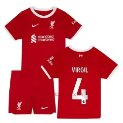 Koszulka Liverpool Virgil 4 23/24 Domowa Dziecięca Koszulka Liverpool Virgil 4 23/24 Domowa Dziecięca