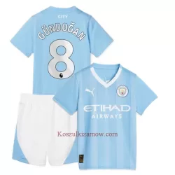 Koszulka Manchester City Gündogan 8 23/24 Domowa Dziecięca Koszulka Manchester City Gündogan 8 23/24 Domowa Dziecięca