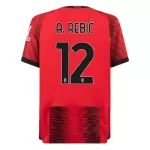Koszulka AC Milan A. Rebic 12 23/24 Domowa