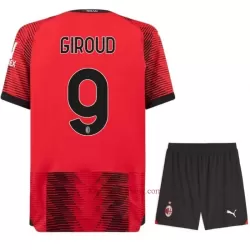 Koszulka AC Milan Giroud 9 23/24 Domowa Dziecięca Koszulka AC Milan Giroud 9 23/24 Domowa Dziecięca