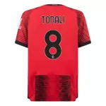 Koszulka AC Milan Tonali 8 23/24 Domowa