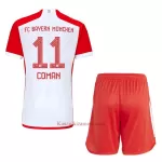 Koszulka FC Bayern Monachium Coman 11 23/24 Domowa Dziecięca