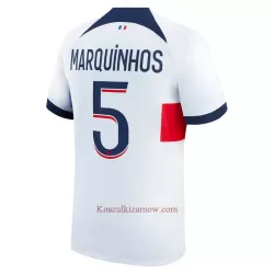 Koszulka Paris Saint-Germain Marquinhos 5 23/24 Wyjazdowa