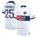 Koszulka Paris Saint-Germain N.Mendes 25 23/24 Wyjazdowa