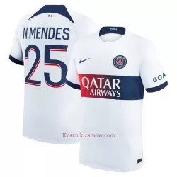 Koszulka Paris Saint-Germain N.Mendes 25 23/24 Wyjazdowa Koszulka Paris Saint-Germain N.Mendes 25 23/24 Wyjazdowa