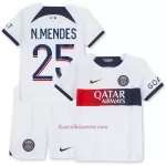 Koszulka Paris Saint-Germain N.Mendes 25 23/24 Wyjazdowa Dziecięca
