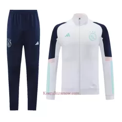 Ajax Amsterdam Komplet Kurtki Treningowej 23/24 Biały Ajax Amsterdam Komplet Kurtki Treningowej 23/24 Biały