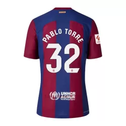 Koszulka FC Barcelona Pablo Torre 32 23/24 Domowa Koszulka FC Barcelona Pablo Torre 32 23/24 Domowa