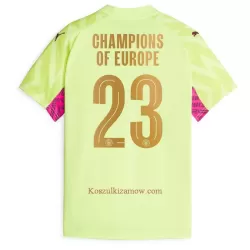Koszulka Bramkarska Manchester City Champions of Europe 23/24 Trzecia