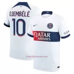 Koszulka Paris Saint-Germain Dembele 10 23/24 Wyjazdowa