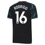 Koszulka Manchester City Rodrigo 16 23/24 Trzecia