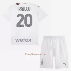 Koszulka AC Milan Kalulu 20 23/24 Wyjazdowa Dziecięca Koszulka AC Milan Kalulu 20 23/24 Wyjazdowa Dziecięca