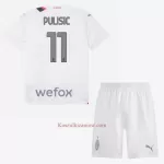 Koszulka AC Milan Pulisic 11 23/24 Wyjazdowa Dziecięca