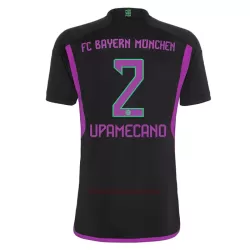 Koszulka FC Bayern Monachium Upamecano 2 23/24 Wyjazdowa