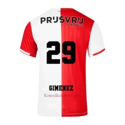 Koszulka Feyenoord Rotterdam Gimenez 29 23/24 Domowa Koszulka Feyenoord Rotterdam Gimenez 29 23/24 Domowa