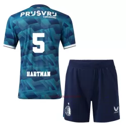 Koszulka Feyenoord Rotterdam Hartman 5 23/24 Wyjazdowa Dziecięca Koszulka Feyenoord Rotterdam Hartman 5 23/24 Wyjazdowa Dziecięca