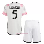 Koszulka Juventus FC Locatelli 5 23/24 Wyjazdowa Dziecięca