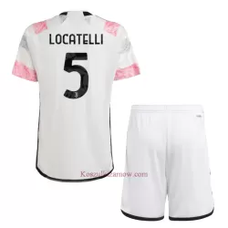 Koszulka Juventus FC Locatelli 5 23/24 Wyjazdowa Dziecięca Koszulka Juventus FC Locatelli 5 23/24 Wyjazdowa Dziecięca