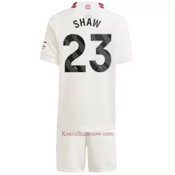 Koszulka Manchester United Shaw 23 23/24 Trzecia Dziecięca
