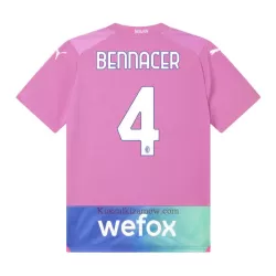 Koszulka AC Milan Bennacer 4 23/24 Trzecia Dziecięca