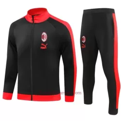 AC Milan Komplet Kurtki Treningowej 23/24 Czarny AC Milan Komplet Kurtki Treningowej 23/24 Czarny