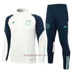 Ajax Amsterdam Komplet Kurtki Treningowej 23/24 Biały Ajax Amsterdam Komplet Kurtki Treningowej 23/24 Biały