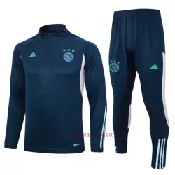 Ajax Amsterdam Komplet Kurtki Treningowej 23/24 Niebieski Ajax Amsterdam Komplet Kurtki Treningowej 23/24 Niebieski