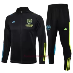 Arsenal Komplet Kurtki Treningowej 23/24 Czarny Arsenal Komplet Kurtki Treningowej 23/24 Czarny