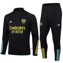 Arsenal Komplet Kurtki Treningowej 23/24 Czarny Arsenal Komplet Kurtki Treningowej 23/24 Czarny
