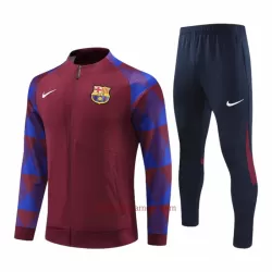 FC Barcelona Komplet Kurtki Treningowej 23/24 Czerwony FC Barcelona Komplet Kurtki Treningowej 23/24 Czerwony