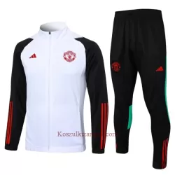 Manchester United Komplet Kurtki Treningowej 23/24 Biały Manchester United Komplet Kurtki Treningowej 23/24 Biały