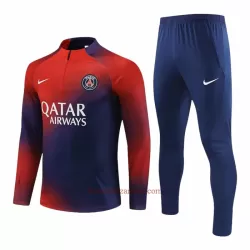 Paris Saint-Germain Komplet Kurtki Treningowej 23/24 Czerwony Paris Saint-Germain Komplet Kurtki Treningowej 23/24 Czerwony