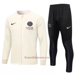 Paris Saint-Germain Komplet Kurtki Treningowej 23/24 Krem Paris Saint-Germain Komplet Kurtki Treningowej 23/24 Krem