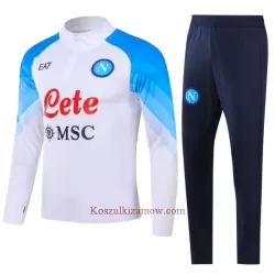 SSC Napoli Komplet Kurtki Treningowej 23/24 Biały SSC Napoli Komplet Kurtki Treningowej 23/24 Biały