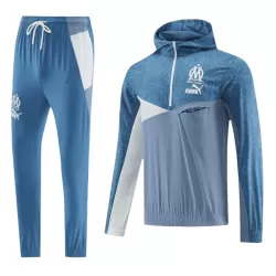 Olympique Marseille Hoodie Zestaw Bluzy Treningowej 23/24 Niebieski Olympique Marseille Hoodie Zestaw Bluzy Treningowej 23/24 Niebieski