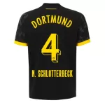 Koszulka Borussia Dortmund N. Schlotterbeck 4 23/24 Wyjazdowa