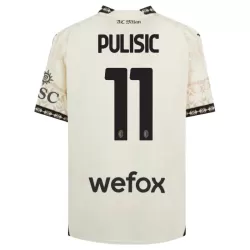 Koszulka AC Milan Christian Pulisic 11 23/24 Czwarta Biały Koszulka AC Milan Christian Pulisic 11 23/24 Czwarta Biały