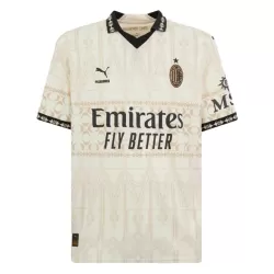 Koszulka AC Milan Rafael Leão 10 23/24 Czwarta Biały Dziecięca