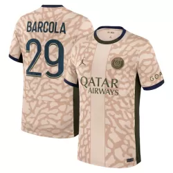 Koszulka Paris Saint-Germain Bradley Barcola 29 Jordan 23/24 Czwarta Koszulka Paris Saint-Germain Bradley Barcola 29 Jordan 23/24 Czwarta