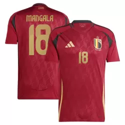 Koszulka Belgia Mangala 18 EURO 2024 Domowa Koszulka Belgia Mangala 18 EURO 2024 Domowa