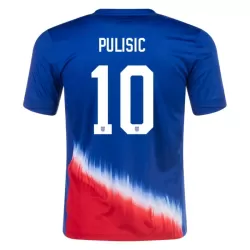 Koszulka USA Pulisic 10 2024 Wyjazdowa Koszulka USA Pulisic 10 2024 Wyjazdowa