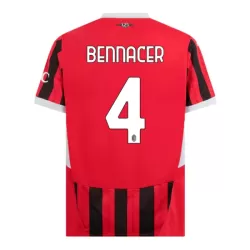 Koszulka AC Milan Bennacer 4 24/25 Domowa Koszulka AC Milan Bennacer 4 24/25 Domowa