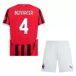 Koszulka AC Milan Bennacer 4 24/25 Domowa Dziecięca Koszulka AC Milan Bennacer 4 24/25 Domowa Dziecięca