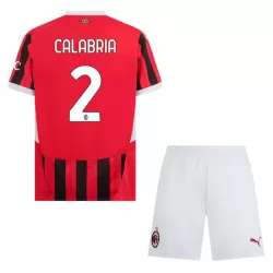 Koszulka AC Milan Calabria 2 24/25 Domowa Dziecięca Koszulka AC Milan Calabria 2 24/25 Domowa Dziecięca