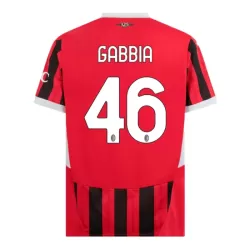 Koszulka AC Milan Gabbia 46 24/25 Domowa Koszulka AC Milan Gabbia 46 24/25 Domowa