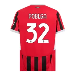 Koszulka AC Milan Pobega 32 24/25 Domowa Koszulka AC Milan Pobega 32 24/25 Domowa